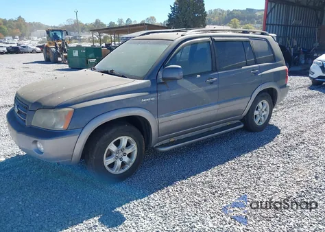 2003 Toyota Highlander Limited V6 from USA, damaged, VIN JTEGF21A430095775